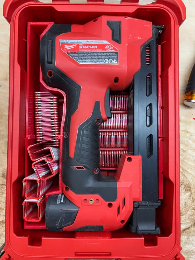 JLC Packout Insert for M12 Cable Stapler (MCS)