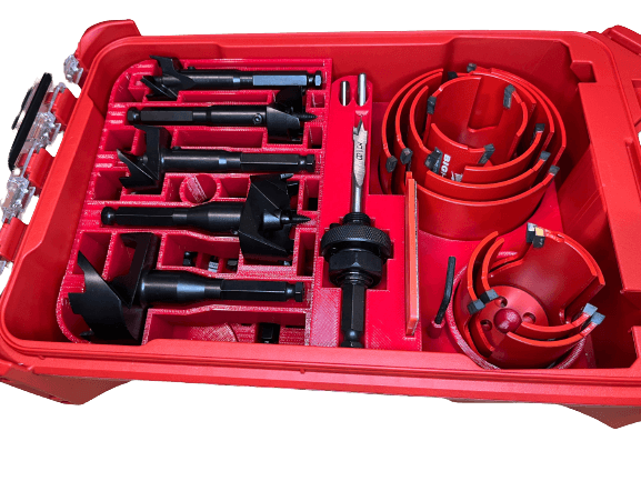 Packout Inserts For Milwaukee Large Bit Sets (MB-BH & MB-SF)