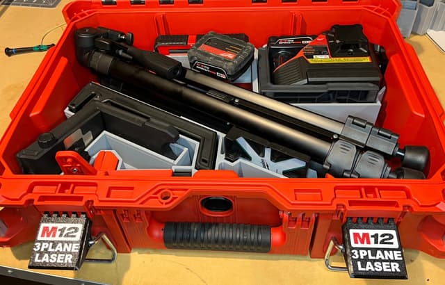 JLC Packout Insert for M12 3-Plane Laser (M3PL)