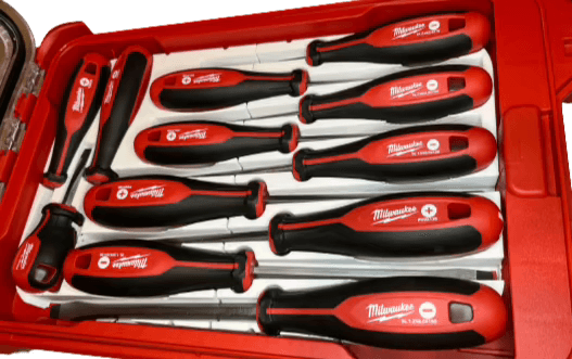 Packout Insert For Milwaukee 12-Piece Tri-Lobe Screwdriver Set (MSD)