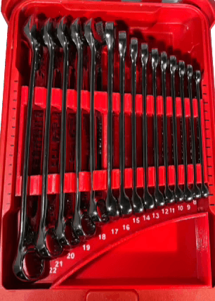 Packout Insert For Metric Combination Wrench + Tray (OEW-Mt)