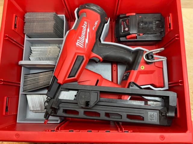 Packout Drawer Insert for 16 Gauge Angled Finish Nailer (MN16 D)