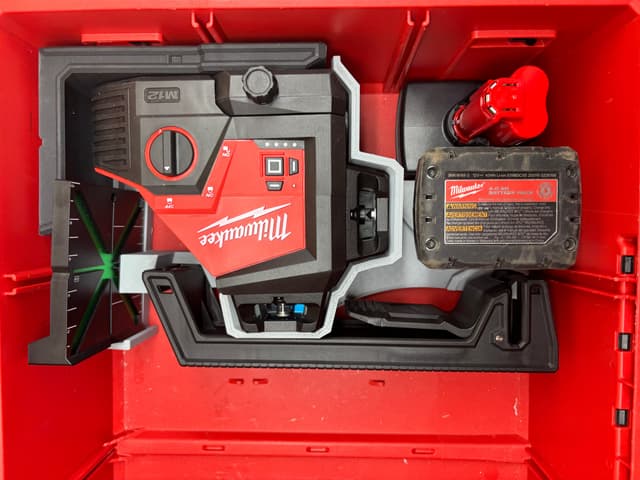 Packout Drawer Insert for M12 3-Plane Laser (M3PL D)